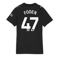 Manchester City Phil Foden #47 Vonkajší Ženy futbalový dres 2025-26 Krátky Rukáv